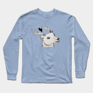 Bear with antlers Long Sleeve T-Shirt